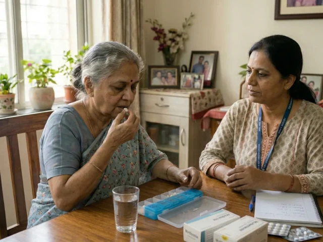 How to Give Medicine to Elderly Parents at Home Without Making Mistakes