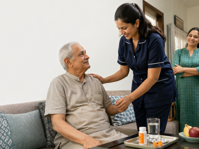 Why Families Choose Home Elder Care in India: Costs & Benefits