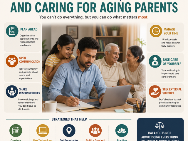 How to Balance Work, Family and Caring for Aging Parents