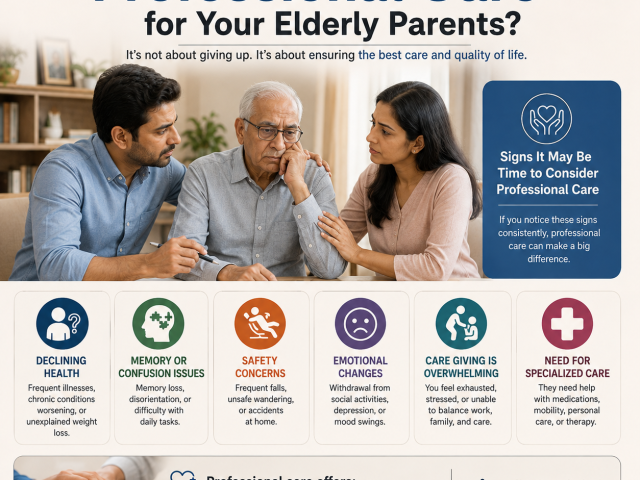 When Should You Consider Professional Care for Your Elderly Parents?
