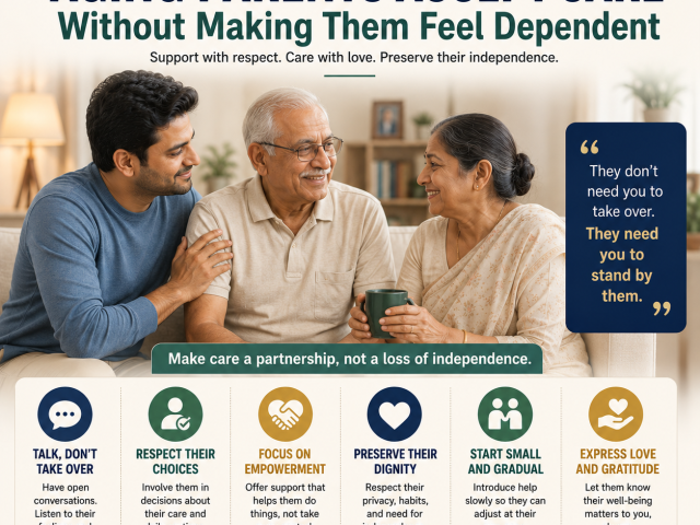 How to Help Aging Parents Accept Care Without Making Them Feel Dependent